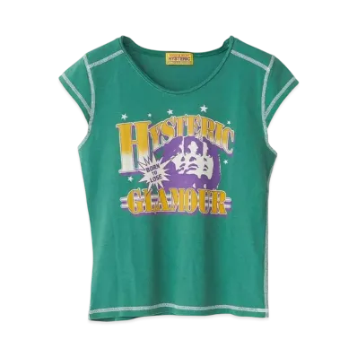 HYSTERIC GLAMOUR HG League T-Shirt "Green"