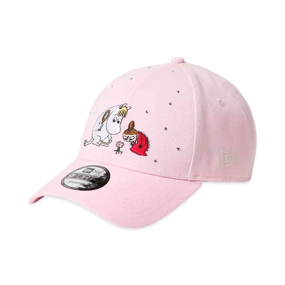 NEW ERA x Moomin Rhinestone 9Forty Moomin Snorkmaiden "Pink"