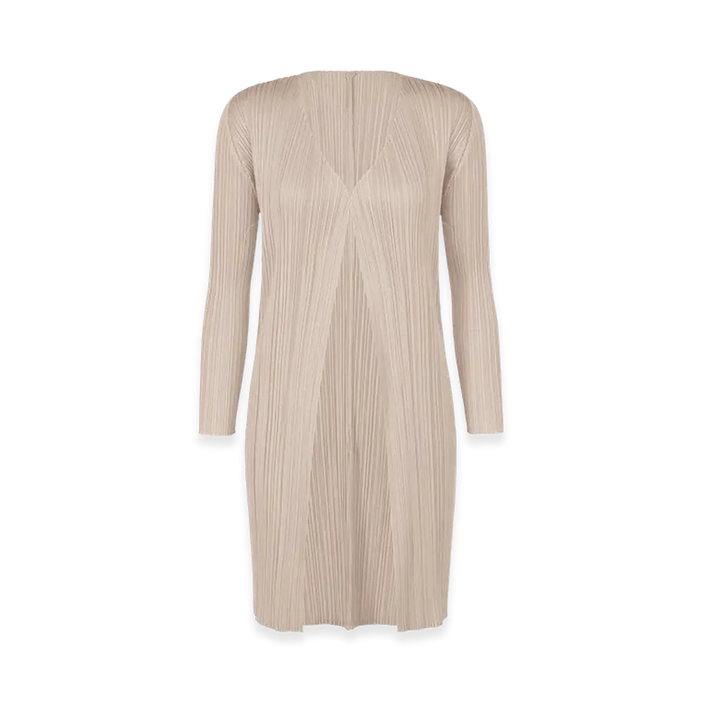 PLEATS PLEASE ISSEY MIYAKE New Colorful Basics 4 "Greige"