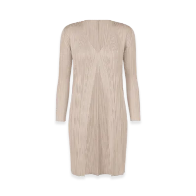 PLEATS PLEASE ISSEY MIYAKE New Colorful Basics 4 "Greige"