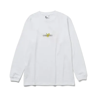 FRAGMENT x POKEMON THUNDERBOLT PROJECT PRINT LONG SLEEVE TEE "White"