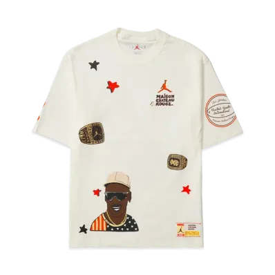 Jordan x Maison Château Rouge Men's Tee #2 "White"