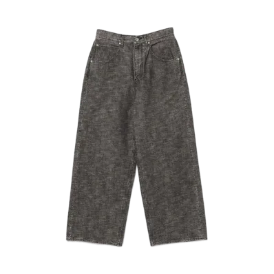BEAMS FUTURE ARCHIVE Buggy Slub Denim "Black"