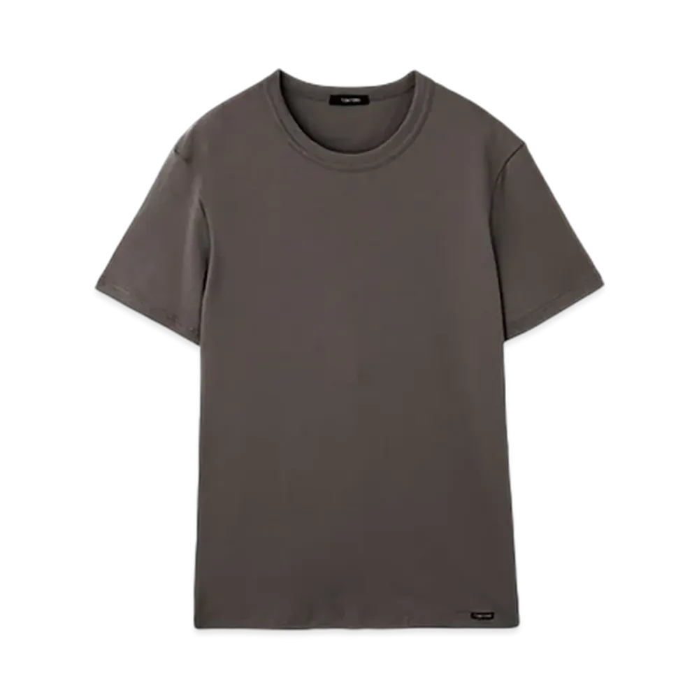 TOM FORD Crewneck Tee "Ebony"