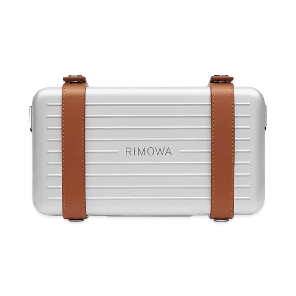 RIMOWA Personal - Aluminium Cross-Body Bag "Silver"