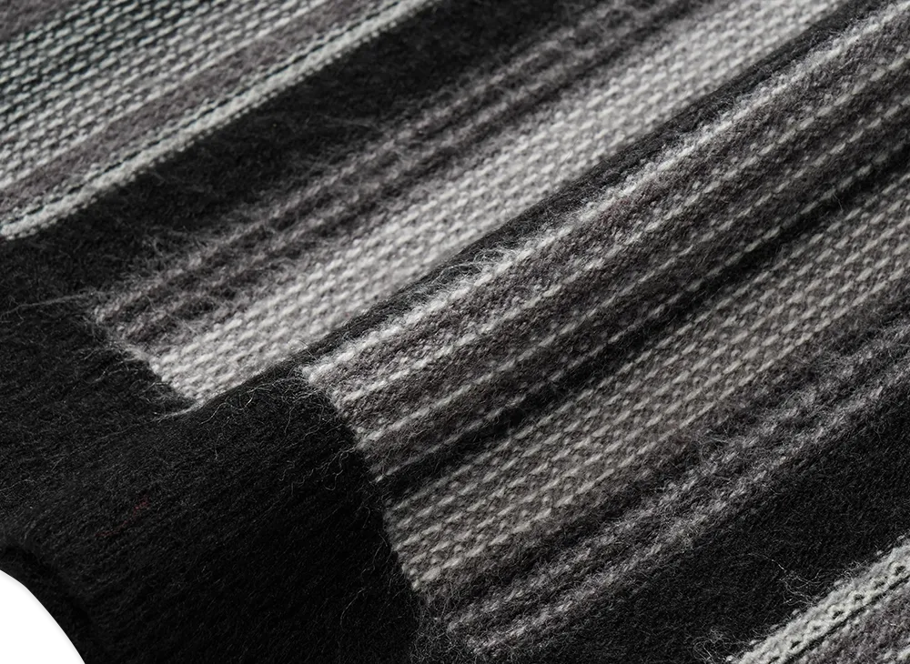 Supreme Multi Stripe Polo Sweater 