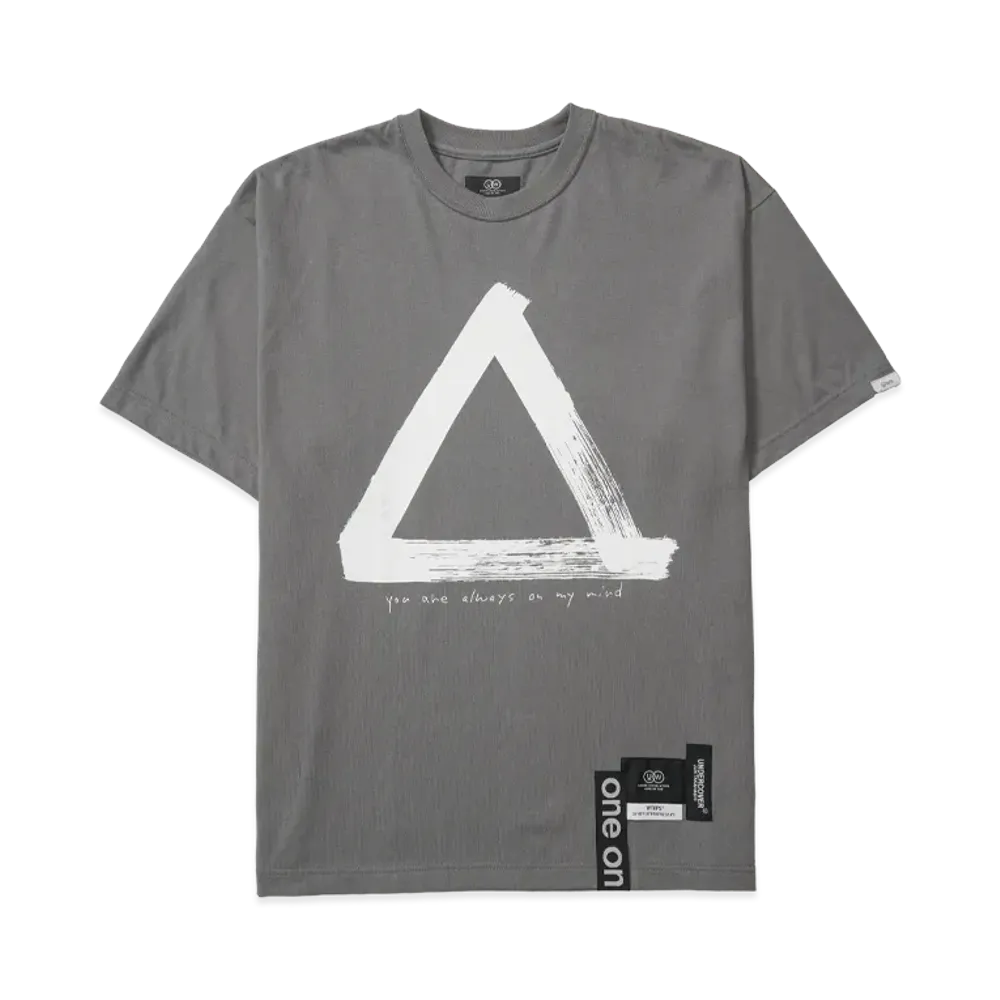 WTAPS x UNDERCOVER Individuality / SS / Cotton "Charcoal" 251ZUUCD-CSM06S / UC2E9802-5
