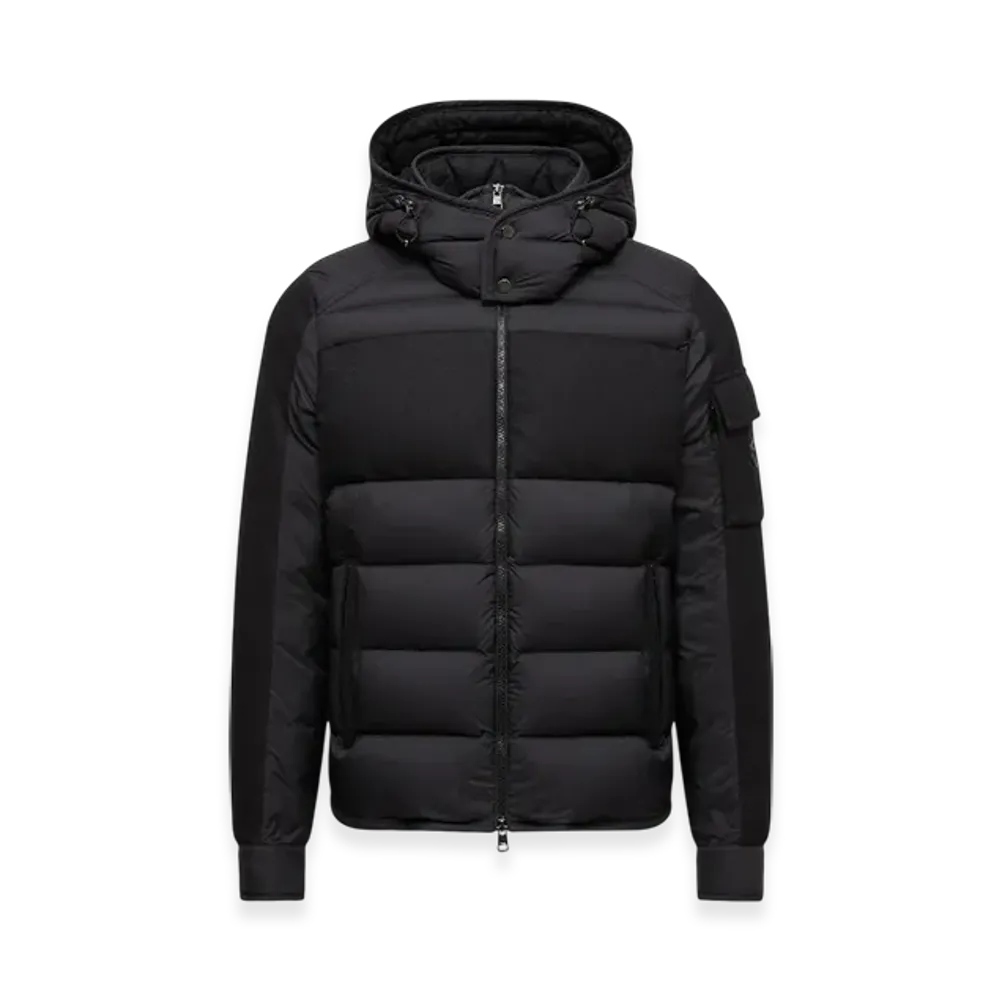 MONCLER Barbustel Hooded Short Down Jacket "Black"