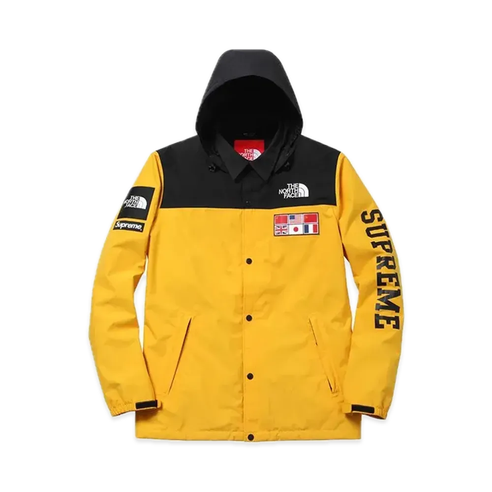 Supreme x The North Face Expedition Coaches Jacket "Yellow"