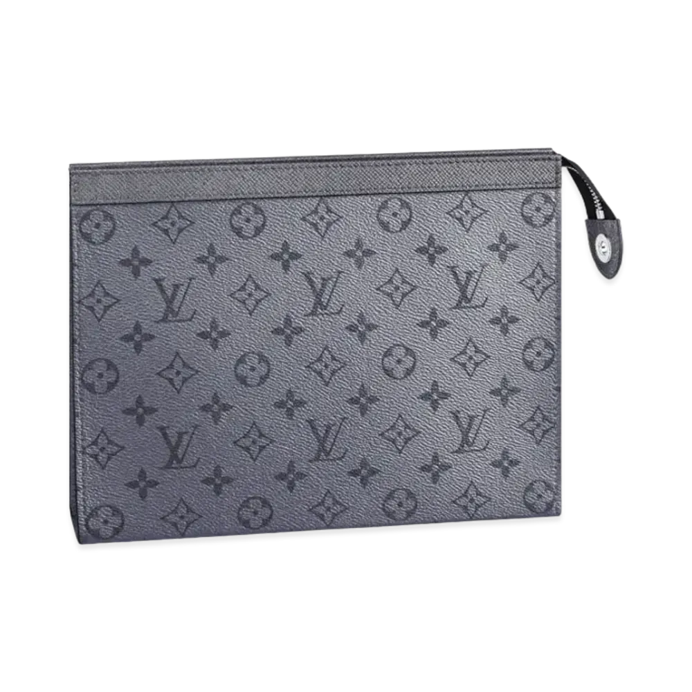 Louis Vuitton Pochette Voyage MM Taigarama "Silver"