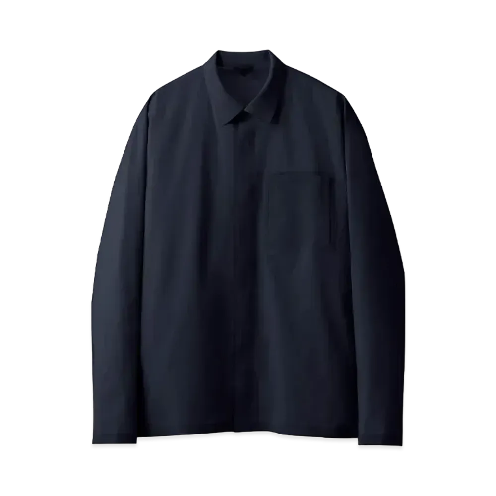 DESCENTE ALLTERRAIN Seamless L/S Shirts "Navy"