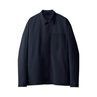 DESCENTE ALLTERRAIN Seamless L/S Shirts "Navy"