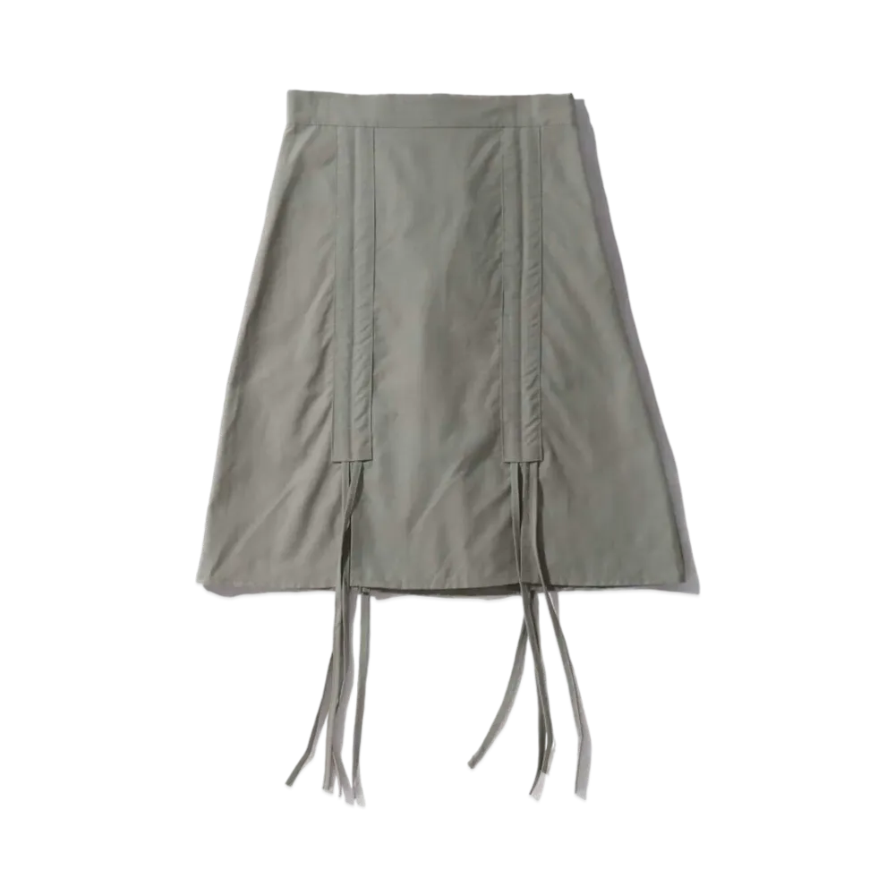 atmos pink Double Draw Miniskirt "Khaki"