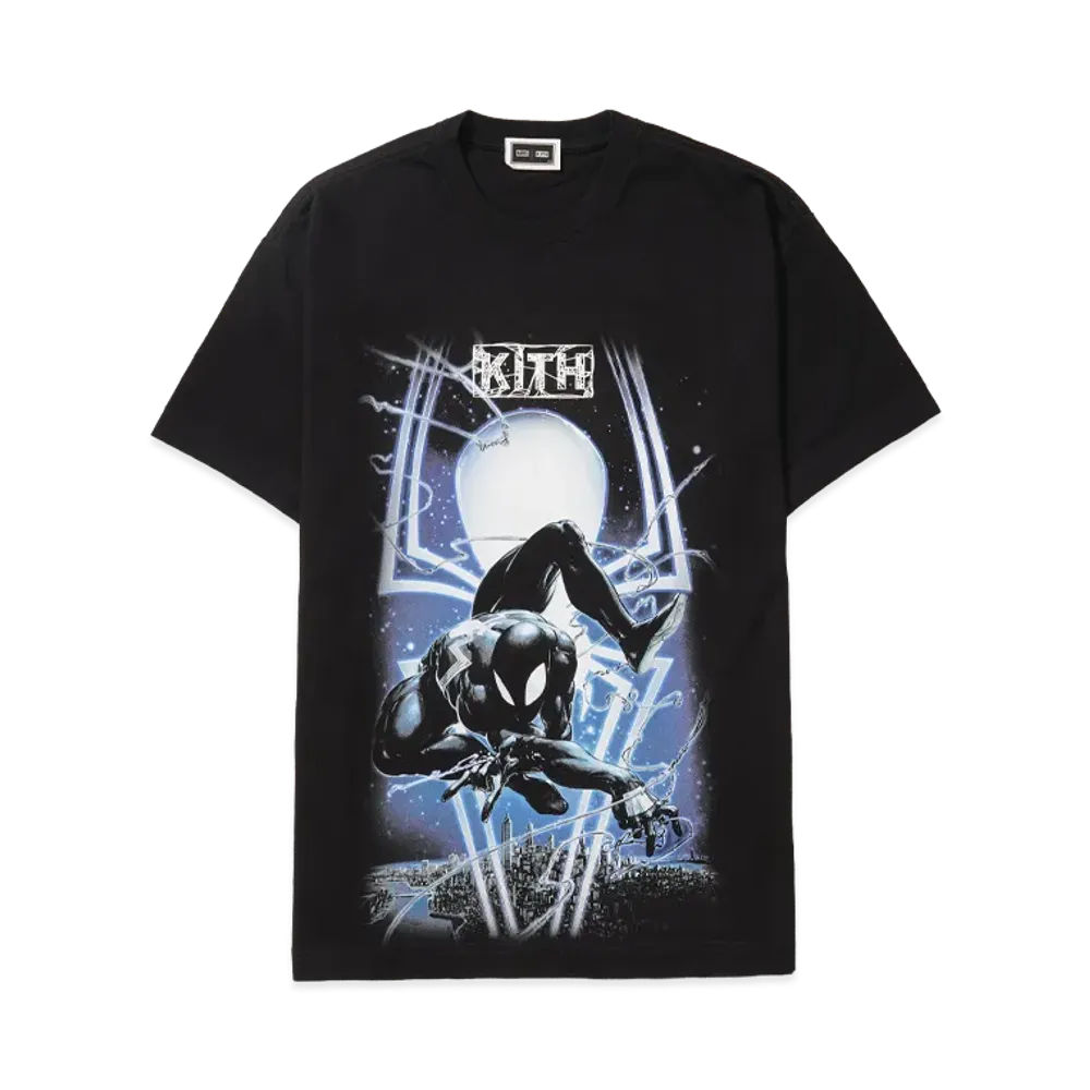 Kith x Marvel Symbiote Spiderman Vintage Tee "Black"