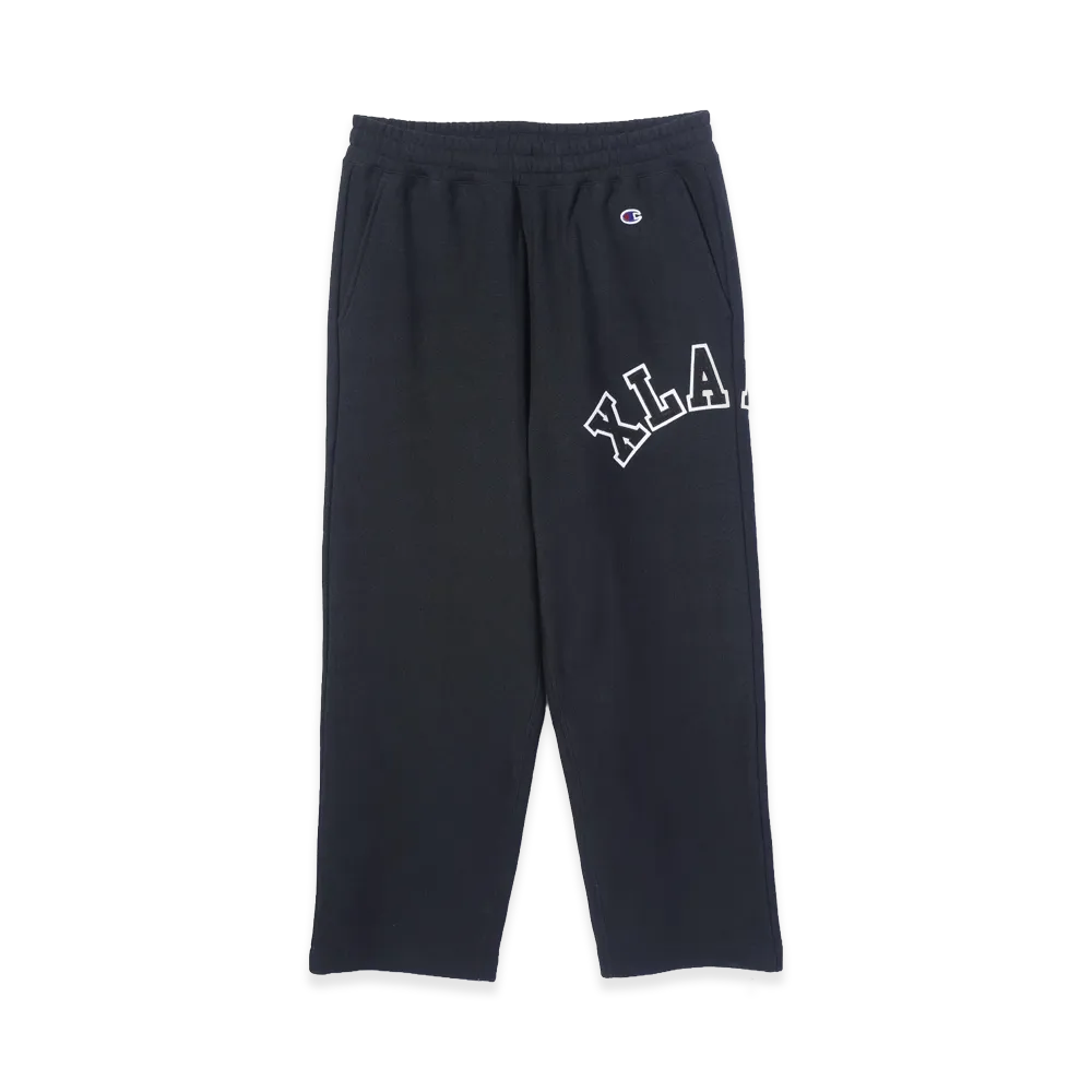 XLARGE x Champion Reverse Weave Sweat Pants "Black"