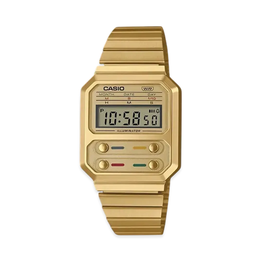 Casio A100WEG-9AJF "Gold"