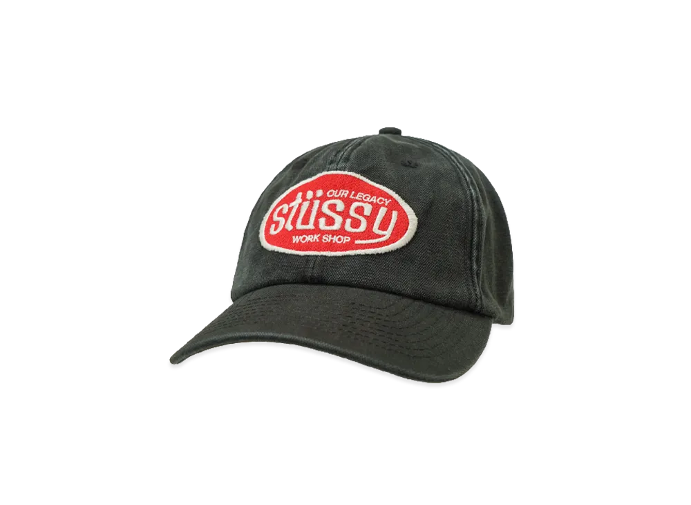 Stussy x Our Legacy Work Shop Mid-Depth Cap "Black"