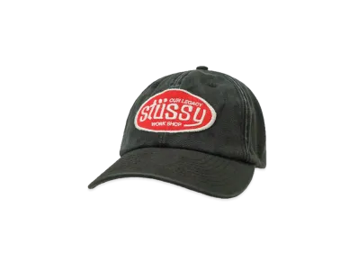 Stussy x Our Legacy Work Shop Mid-Depth Cap "Black"