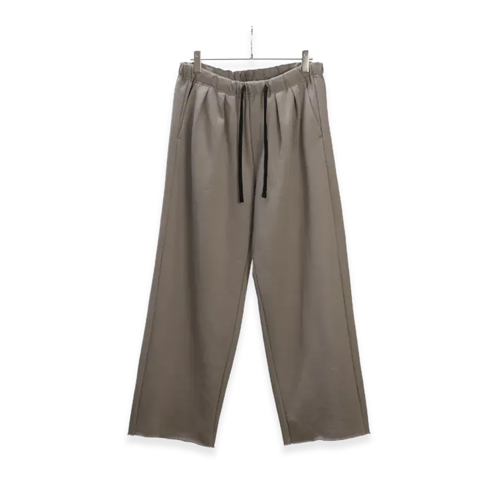 ANCELLM Tuck Sweat Pants "Gray"