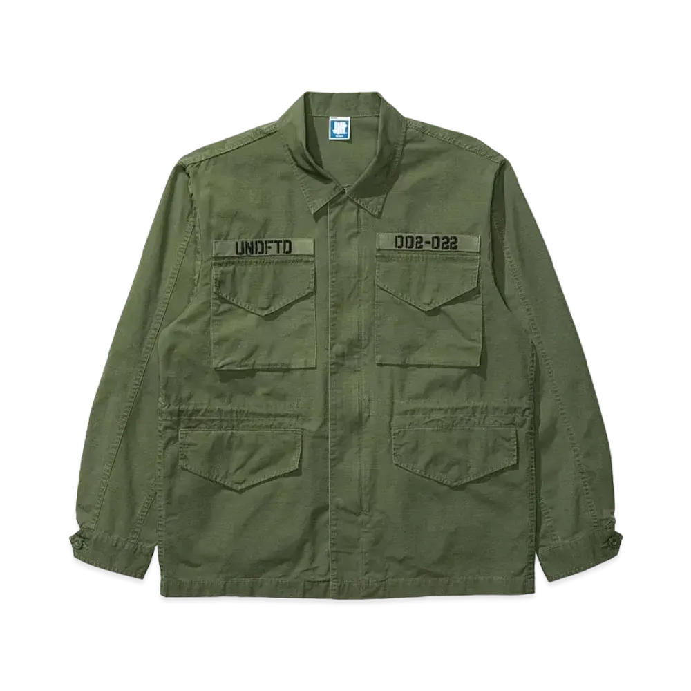 UNDEFEATED STENCIL M65 JACKET - 40048 "Olive"
