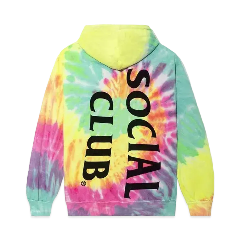 ANTI SOCIAL SOCIAL CLUB Vertical Horizon Hoodie "Rainbow"