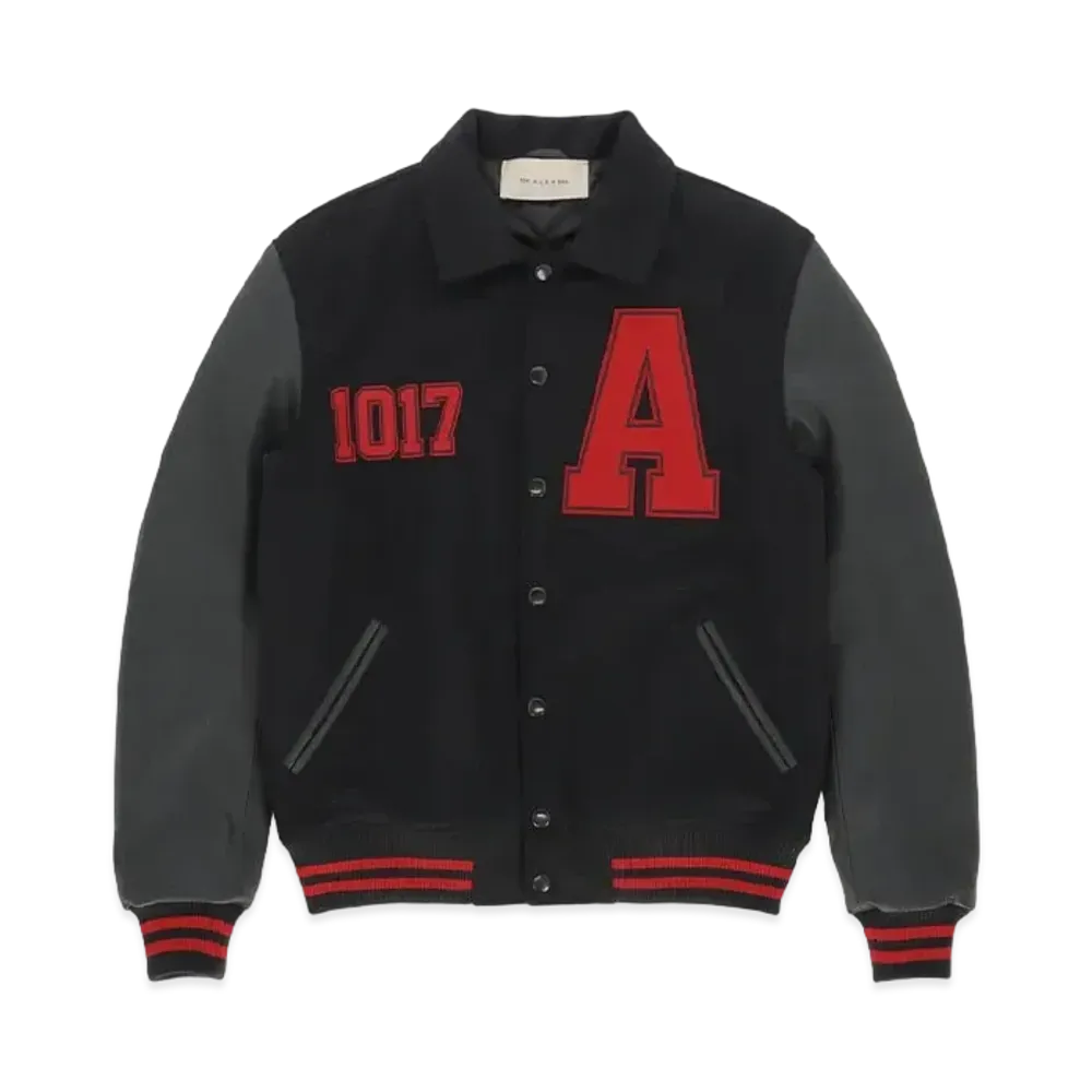 1017 ALYX 9SM Logo Varsity Jacket "Black"
