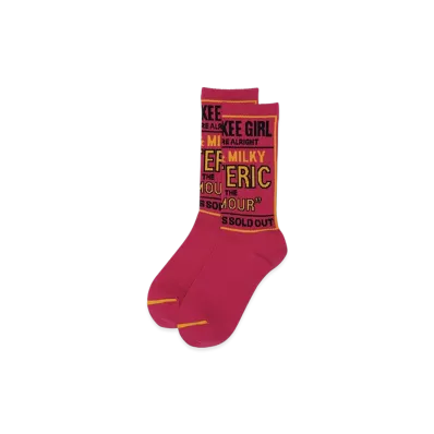 HYSTERIC GLAMOUR Dizzy&Milky Socks "Pink"
