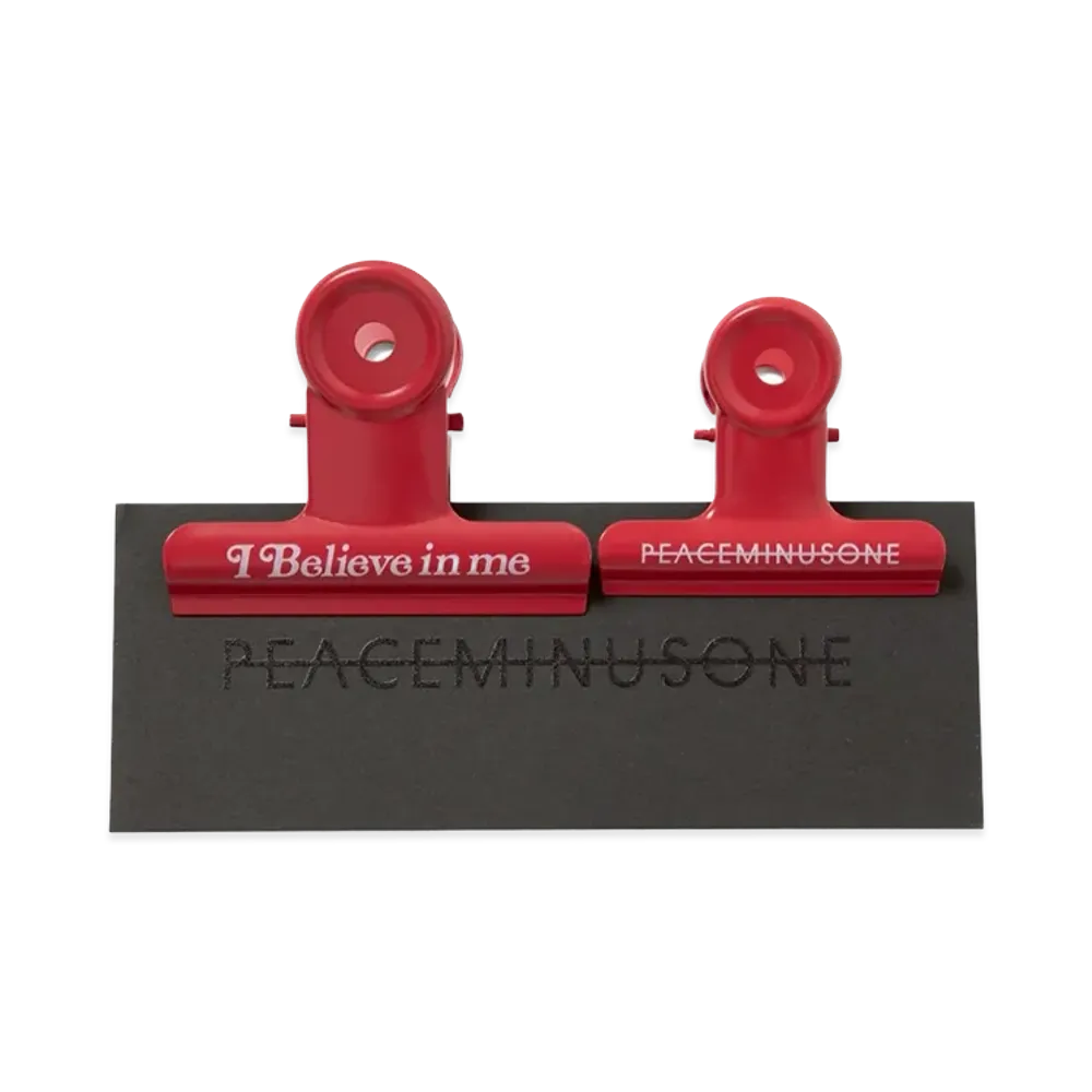 VERDY x PEACEMINUSONE Clip "Red" / G-Dragon