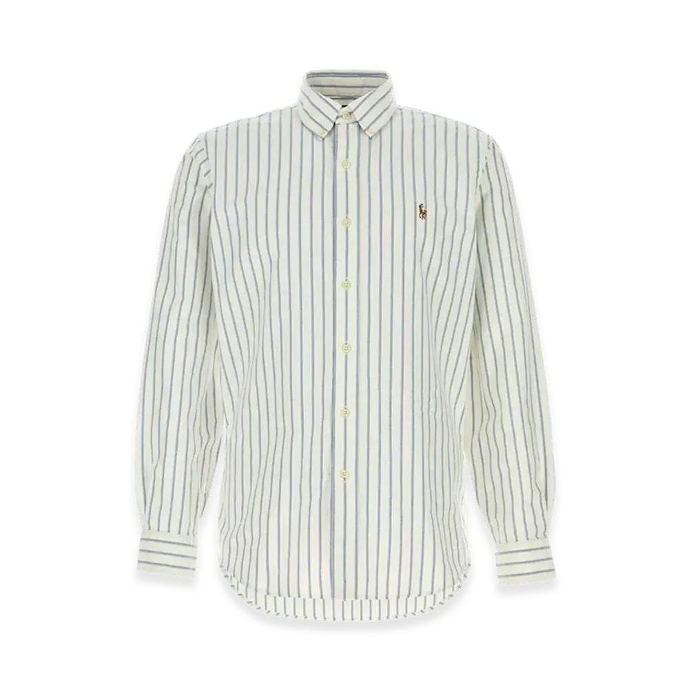 Polo Ralph Lauren Embroidered Oxford Shirt "Light Blue/White"