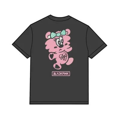 Verdy x BLACKPINK Born Pink Pop Up Plush T-Shirt "Gray"