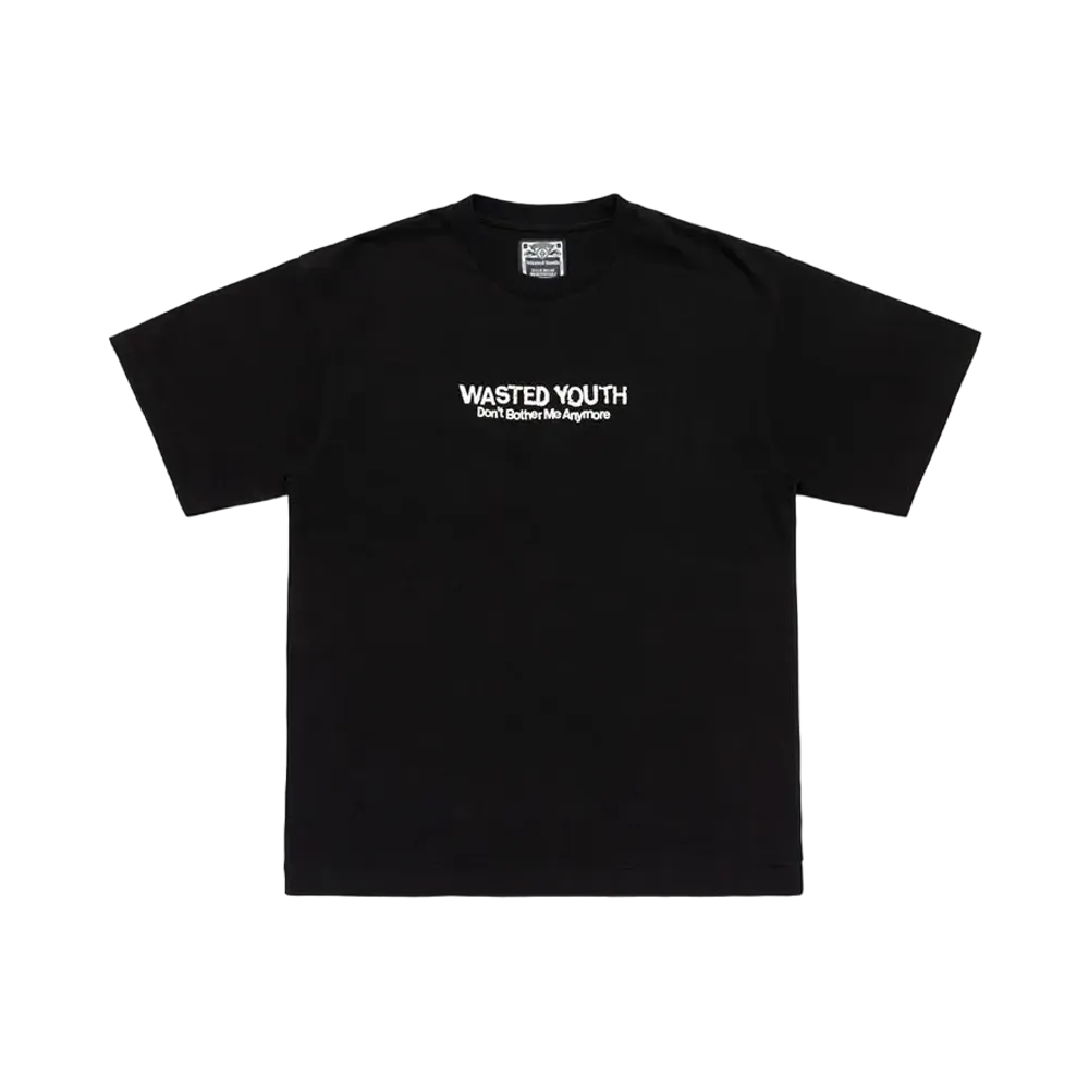 Wasted Youth T-Shirt #04 "Black" / VERDY