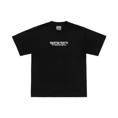Wasted Youth T-Shirt #04 "Black" / VERDY