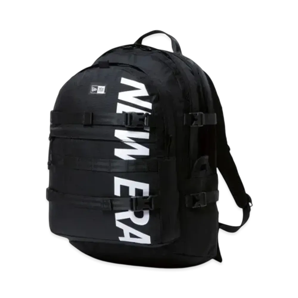 NEW ERA Carrier Pack 35L Print Logo "Black/White"