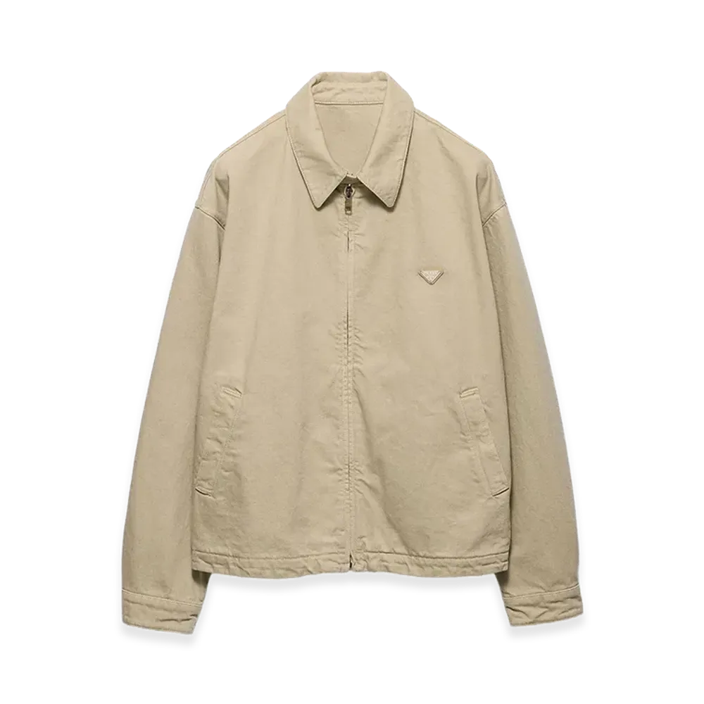PRADA Denim Jacket "Sand Beige"