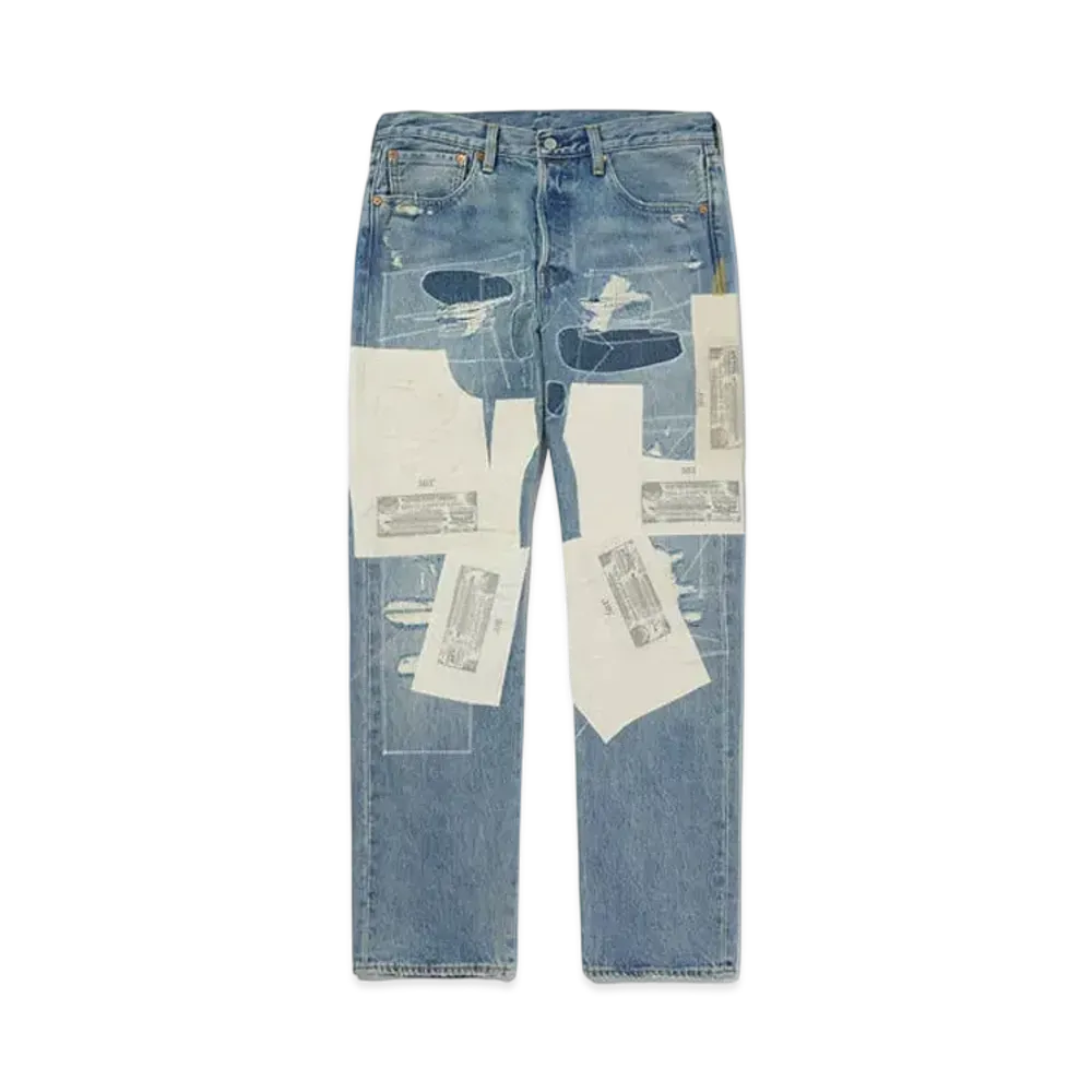 Levi's Slake Collection 501 Jeans Empty Your Pockets "Midium Indigo"