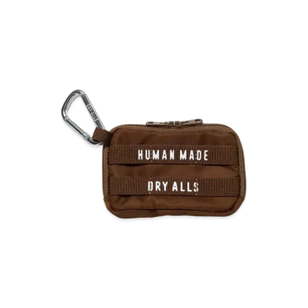 HUMAN MADE Military Card Case "Brown"