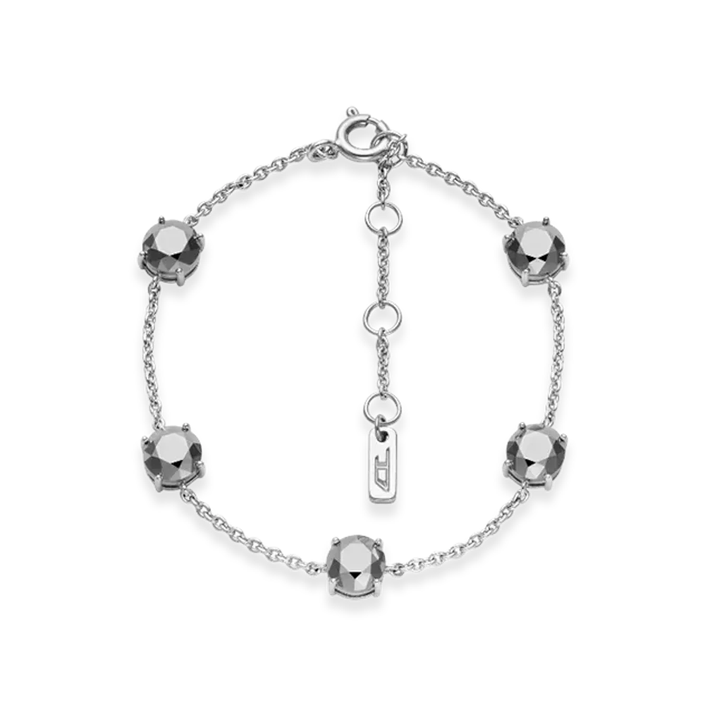 Diesel Dl1358040 Sterling Silver Jewel Sterling Silver Chain Bracelet "Silver"