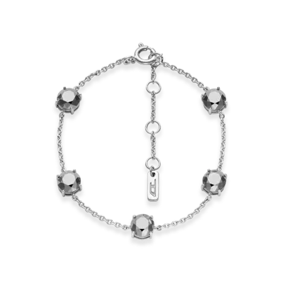 Diesel Dl1358040 Sterling Silver Jewel Sterling Silver Chain Bracelet "Silver"
