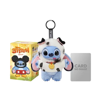 POP MART Stitch Adventure Series Plush Pendant Dalmatian Stitch