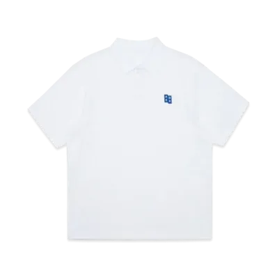 ADERERROR Tag Polo T-Shirt 01 "Off White"