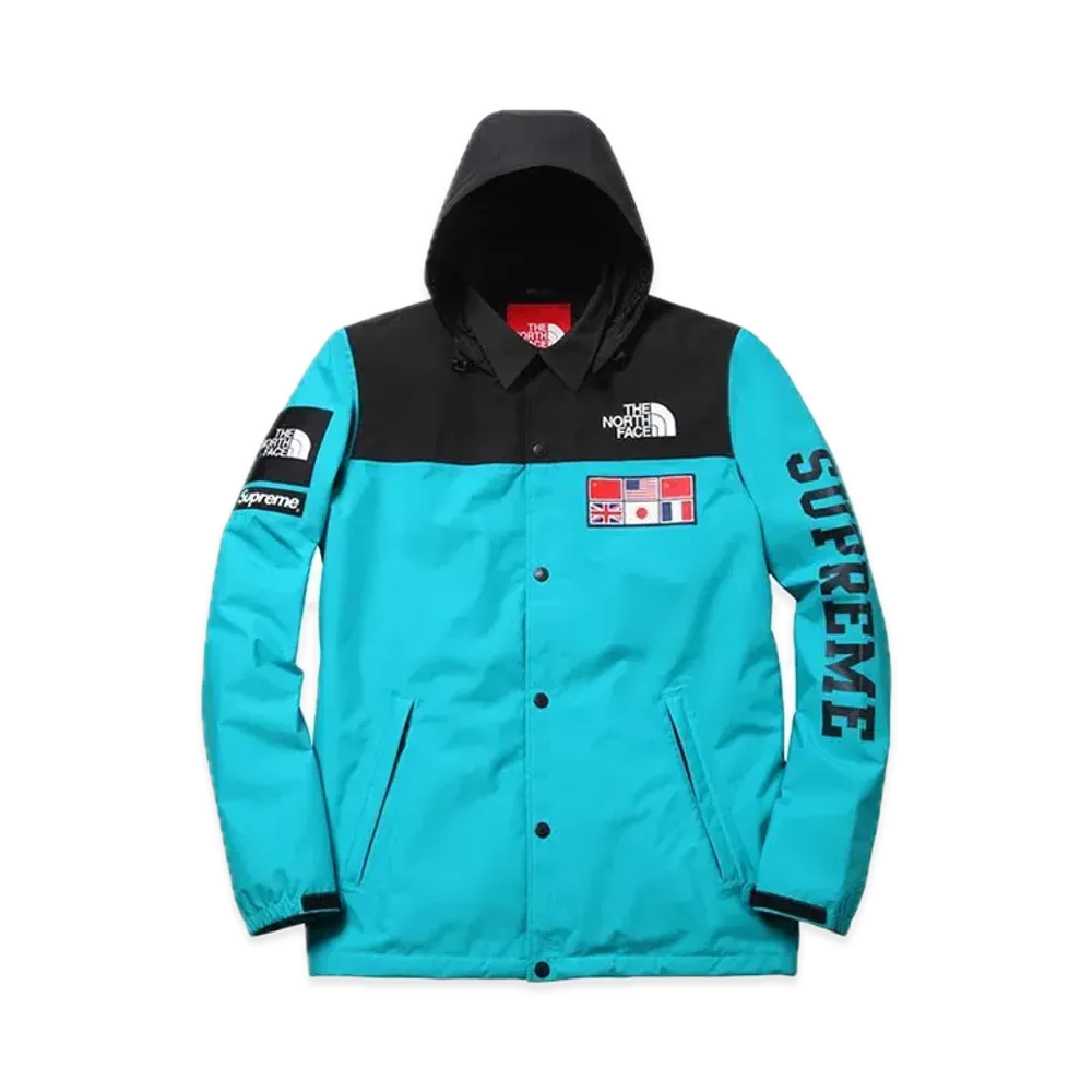 Supreme x The North Face Expedition Coaches Jacket "Teal"