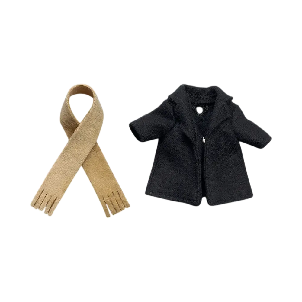 Good Smile Company "Nendoroid Doll" -Nendoroid Doll- Coat & Scarf (Black)