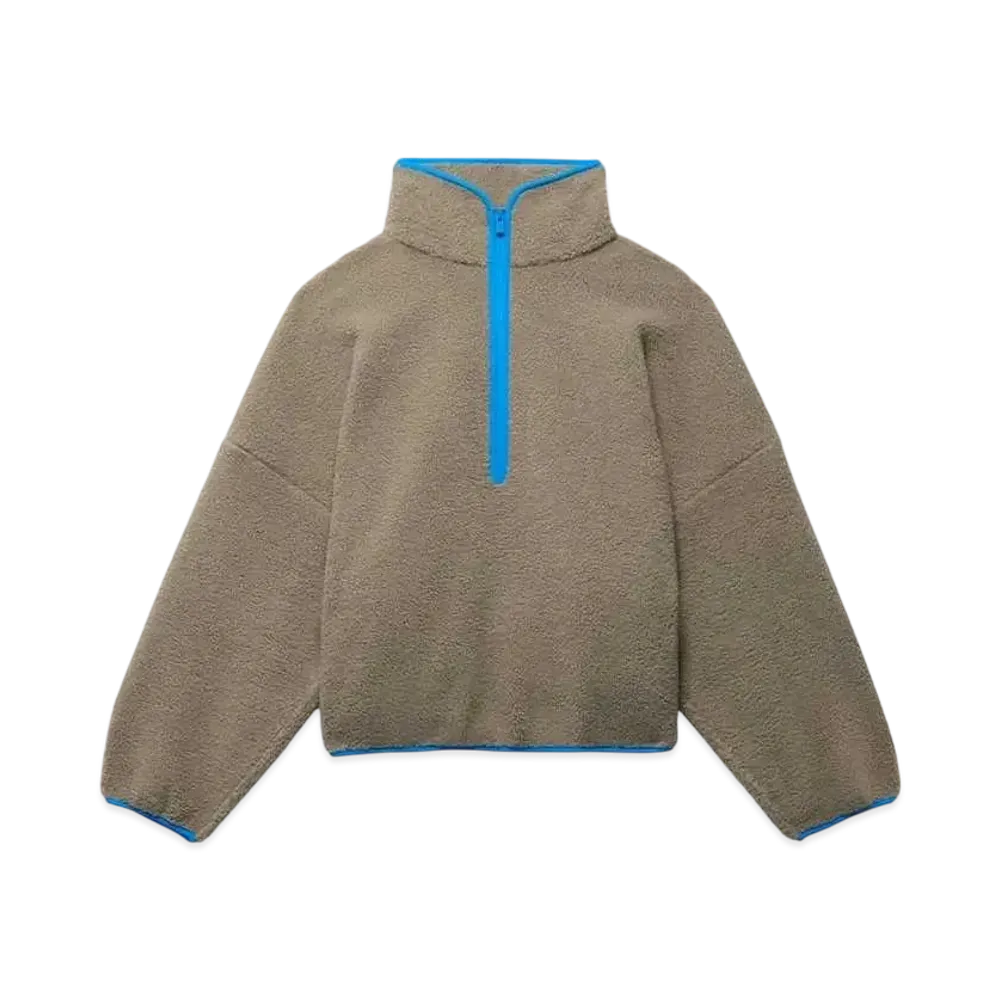 adidas x Fear of God Athletics Hike 1/2 Zip "Clay"