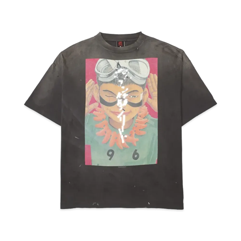 SAINT Mxxxxxx x Tekkonkinkreet x Geeks Rule SS T-Shirt/Kuro "Black"