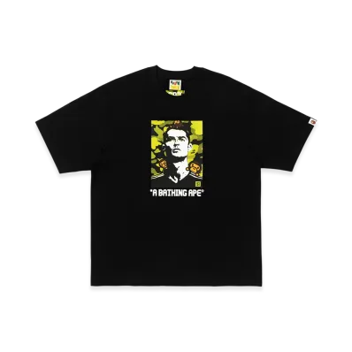A BATHING APE x Cristiano Ronaldo CR7 Life Baby Milo Relaxed Fit Tee "Black"