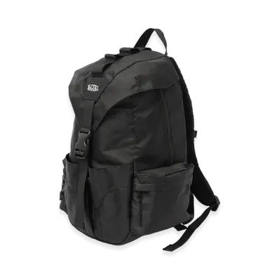 X-Girl Women's Metallic Logo Backpack "Black"