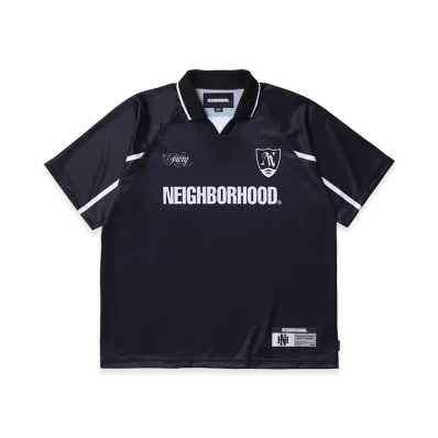 NEIGHBORHOOD Game Shirt SS "Charcoal"