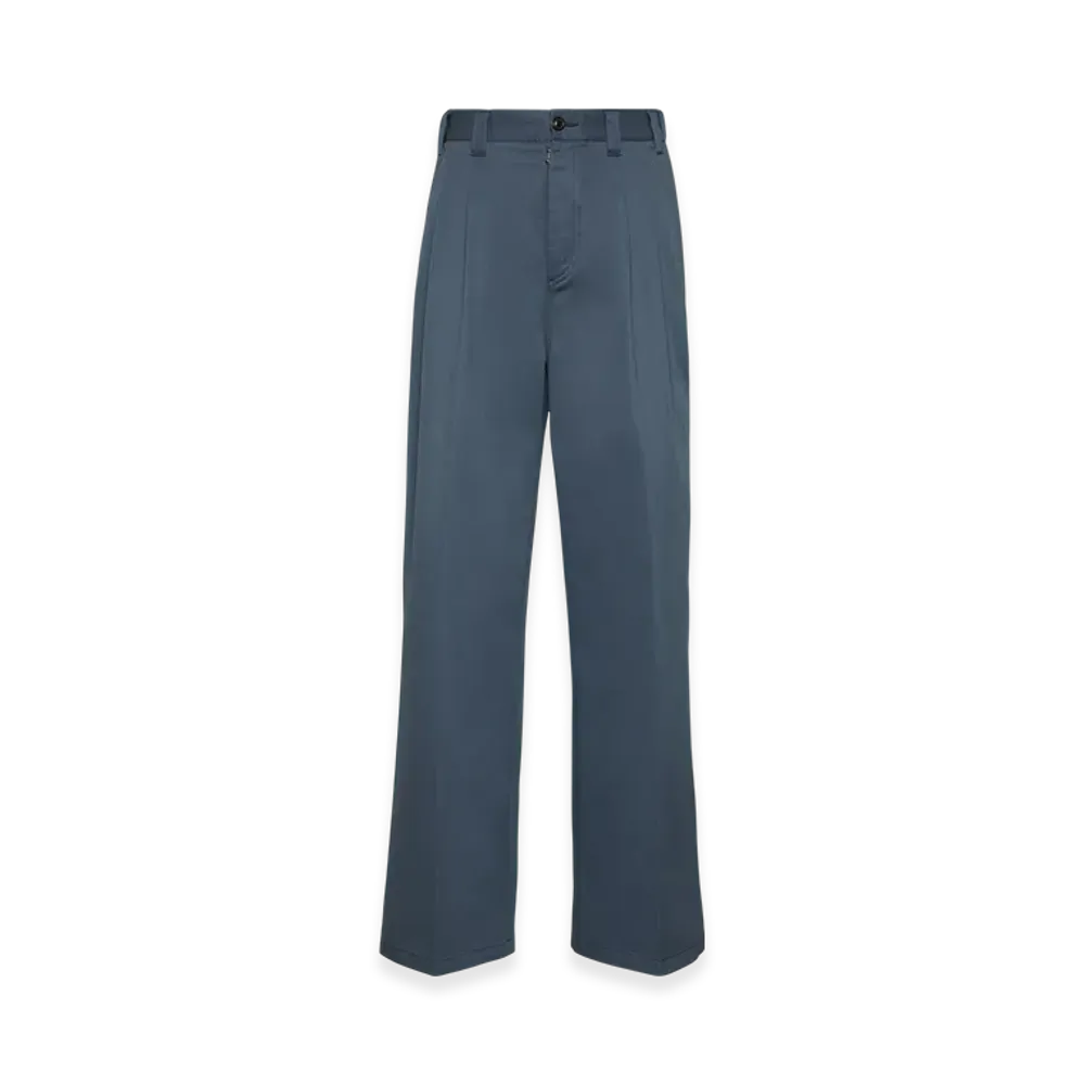 Maison Margiela Men's Skater Chino Trousers "Blue"