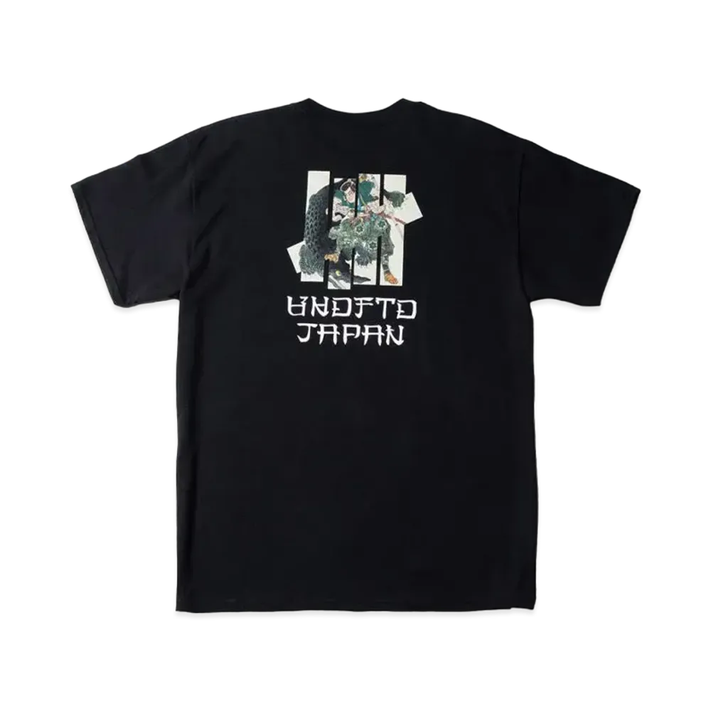 UNDEFEATED UKIYOE MUSASHI S/S TEE - 180057 "Black"