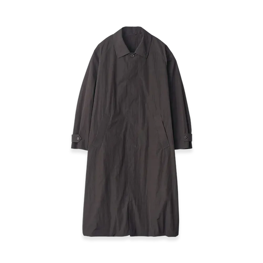 ssstein Oversized Layered Combination Coat "Black"